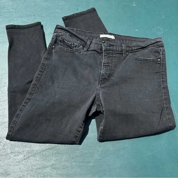 Levi's Charcoal 311 Shaping Skinny Jeans - Picture 7 of 9
